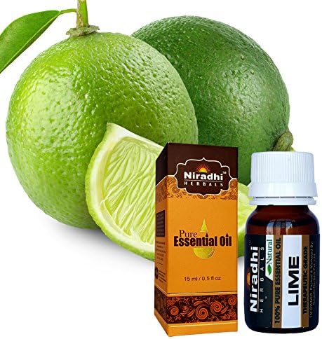 Lime Oil from Niradhi Herbals : Best Therapeutic Grade Essential Oil-15 ml/0.5 FL OZ