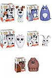 The Secret Life of Pets Max, Chloe, Gidget, Snowball, Duke Pop! Vinyl Figures Set of 5