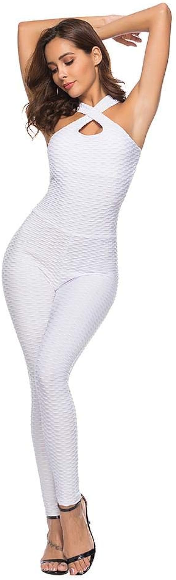 Mallas Deportivas Mujer Mono Deportivo sin Mangas Pantalónes Yoga ...