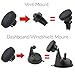 Encust EN-UNI-3MNT Universal 3-in-1 Dashboard/Windshield/Air Vent Magnetic Car Mount Phone Holder for iPhone 7/SE/6/Plus/5s/5c/5 - Samsung Galaxy Edge/S7/S6 - HTC/Nexus 6 and Other Cell Phone