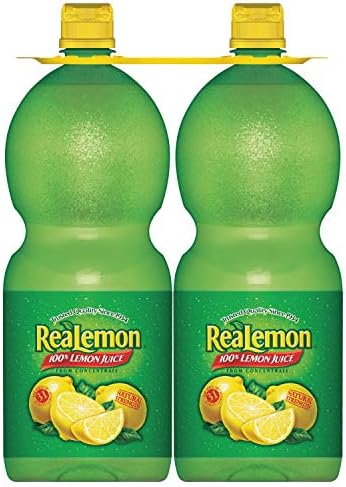 SCS Deep Discount Center 100% Lemon Juice - 2/48 oz. btls.