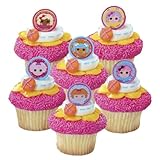24 Lalaloopsy Cupcake Party Favor Rings by DecoPac
