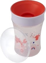 NUK Magic Cup & Mini Magic Cup Learning Duo 360° Leak-Proof 6+ Months Red view 5