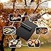 LauKingdom Grill Mat Set of 5-100% Non-Stick BBQ Grill Mats for Grill Accessories, Heavy Duty, Reusable, and Easy to Clean-Works on Electric Grill Gas Charcoal BBQ