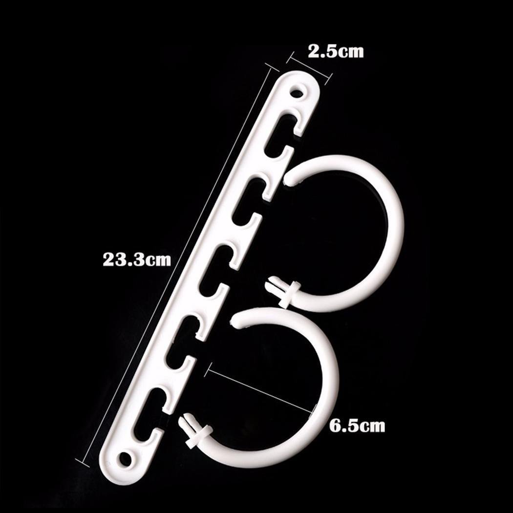 Meflying Magic Hangers Closet Space Saving Wardrobe Clothing Hanger Clothing Hook Organizer