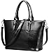 Heshe Womens Handbag Leather Shoulder Cross Body Tote Bags Satchel Handbags and Purses for ladies