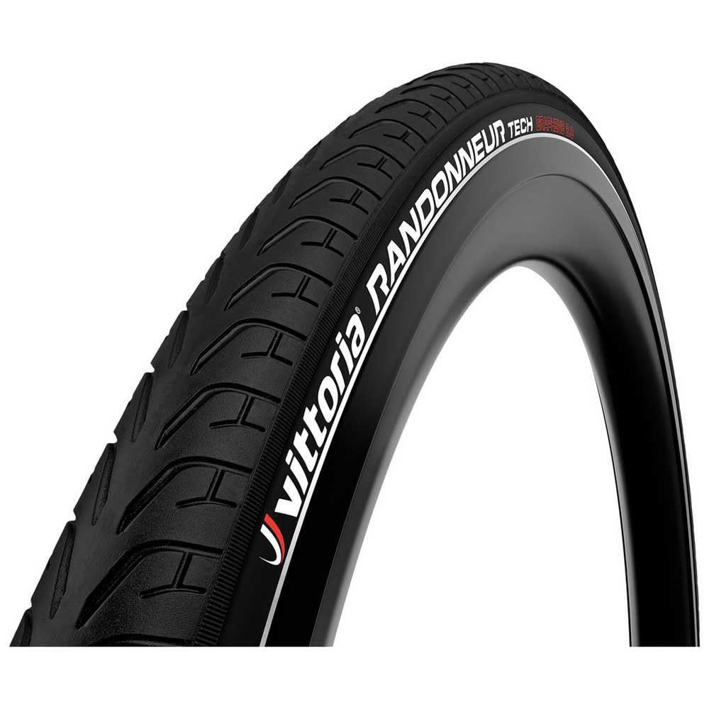Vittoria Randonneur Tech 700x40c Rigid Full Black Refl G2.0