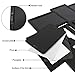 Adeco PF0432 Black Wood Family Wall Hanging Collage Photo Frame, 8 Openings, 4 by 6 Inch