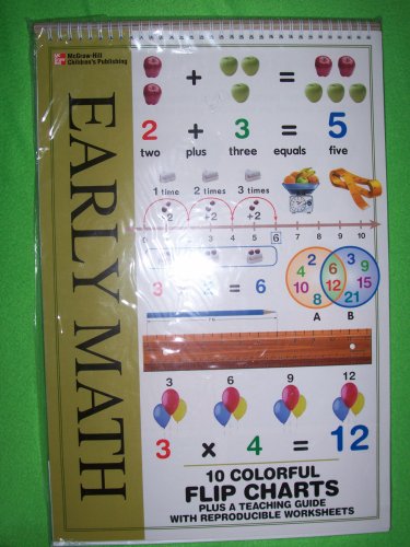 Early Math 10 Colorful Flip Charts Plus A Teaching Guide With Reproducible Worksheets Mcgraw Hill Amazon Com Books