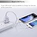 Dual USB Wall Charger, iSeekerKit Universal 2-Ports USB Travel Wall Charger Power Adapter Plug for iPhone 7 6/6S Plus SE, iPad Mini Air, Samsung Galaxy, Motorola, Nexus, Android Smartphones[2 Pack]