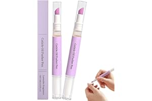 2026 NEW 2-in-1 Cuticle Oil Pen Set (2 Pack) – Nail Care Pen with Ceramic Cuticle Pusher, Moisturizing Cuticle & Nail Conditi