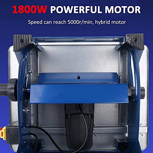 Tragbare Tischkreissäge , Einziehbare Tischsäge, professionelle holzbearbeitende Bankkreissäge, 1800 Watt… – Bild 8