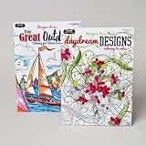 Toy COLORING BOOK ADULT 32 PAGES 2 ASSORTED IN PDQ, Case Pack of 48 Book