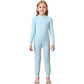 EEOST Adaptive Clothing for Special Needs Kids - Anti-Strip Zip Back Jumpsuit for Autism, Long Sleeve & Leg