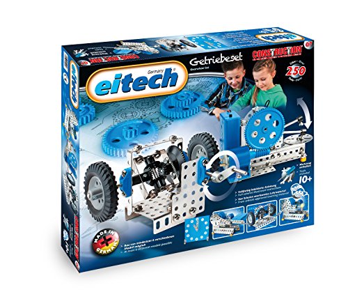 Eitech 10007-C07 Classic Series Gearwheel Set-250+ Pcs. Science Kit