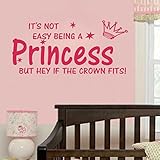 Hatop Art Decal Mural Home Room Decor Wall Sticker Art Mural Home Décor Quote Baby Nursery (Pink)