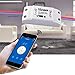 Sonoff Smart WIFI Switch Wireless Remote Control Timer ABS Module Universal Home Intelligent Center Socket Compatible with Alexa DIY Your Smart Home via iphone Android APP 2 Packs