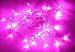 Karlling Battery Operated Fairy Lights, Romantic Pink Glow 40 LED String Lights for Valentine’s Day, Weddings, Bedroom, and Party Decor(Pink,1 Pack)