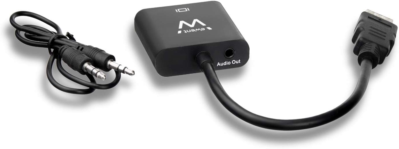 ewent EW9864-HDMI to VGA (Male to Female) Adapter for Computer Desktop, Laptop, PC, Monitor, Projector, HDTV, Chromebook - Image 3