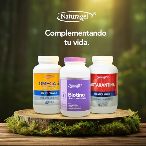 LUTEINA - FOCUS MAX | Naturagel Luteína con Zeaxantina y Omega 3 | Suplemento para la Vista - Apoyo Visual y Salud Ocular | 160 Softgels
