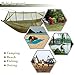 NAVESTAR Camping Hammock with Bug Net, Sturdy Double Hammock with Mosquito Net and Tree Straps for Outdoor Backpacking Hiking/Indoor Garden Yard