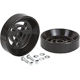Daystar, Air Bag Cradle designed for full suspension travel, Fits All 6" diameter convoluted Air Bags, fits any full size of half ton truck, 2/4WD, KU09140BK, Made in America, Black