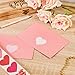 Juvale 1000-Count Heart Sticker Labels on Roll for Valentines Day, Kids, Favors, Classroom, 1.5 Inches