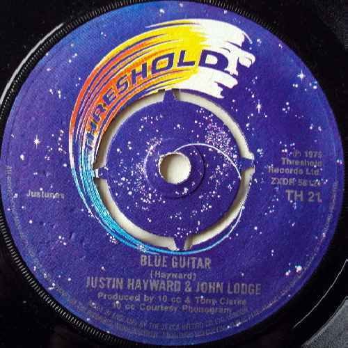 Justin Hayward And John Lodge Blue Guitar Justin Hayward And John Lodge 7" 45 Music