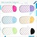 Yimaler 6-Pack Anti-Slip Baby Socks Sneakers for 8-36 Months Babies with Free Hairpin