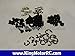 King Motor RC Spare Screw, Nut, Pins, E Clip Assortment Kit for HPI Baja 5B 5T 2.0 [Toy]