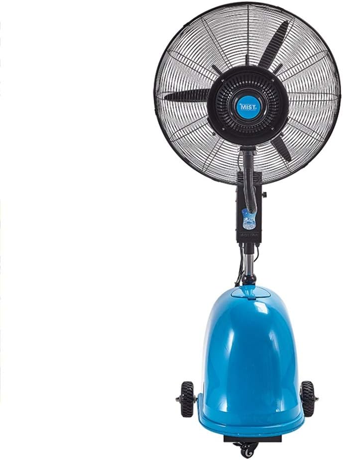 JIAYUAN Fan Outdoor Misting Fan, Pedestal Fan with 3 Speeding Setting 90° Oscillating for Widespread Cooling and Misting for Hotels Planting in greenhouses, livestock farms,26",30"