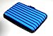 Scansafe Fashionable Aluminum Wallets Identity Theft Blocker - Designer Collection (Blue)