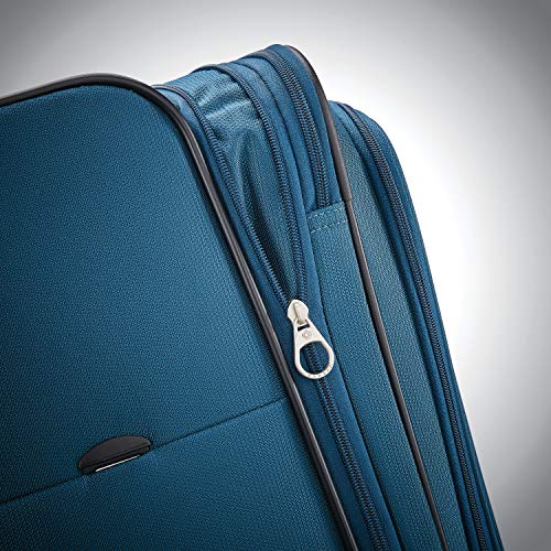 Samsonite Ascella X Softside Expandable Luggage with Spinners, Teal
