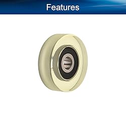 Yinpecly 2Pcs 6 x 30 x 9mm Roller Idler Bearing