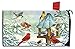 Briarwood Lane Cold Feet, Warm Hearts Winter Magnetic Mailbox Cover Birds Snowy Standard