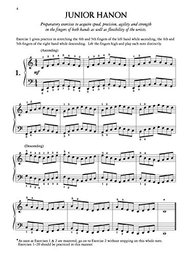Junior Hanon: For the piano: The Virtuoso Pianist in 60 Exercises Arranged in a Simplified and Condensed Format - Image 4