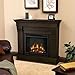 Real Flame 5910E-DW Chateau Fireplace, Small, Dark Walnut