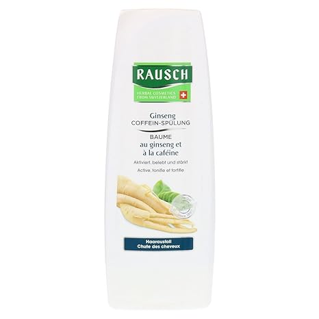 Rausch Ginseng Coffein-Spülung (mit hochwertigen Extrakten aus Ginseng, Guarana, Tigergras sowie anregendem Coffein - Vegan),