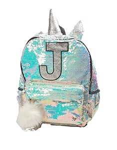 Amazon.com: Justice Girls Unicorn Backpack Flip Sequin ...