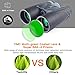 Binoculars 10x42 with BAK4 Prism, Fully Multi-Green Coated Lens, Rotating Eye Mask for Adults, Bird Watching, Concerts, Camping, L Bracket, Phone Adapter, Carry Case Included - MBC02