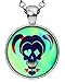 Wearable Treasures Harley Antihero Necklace, Comic Book Necklace, Villain Earrings, Superhero Pendant Jewelry