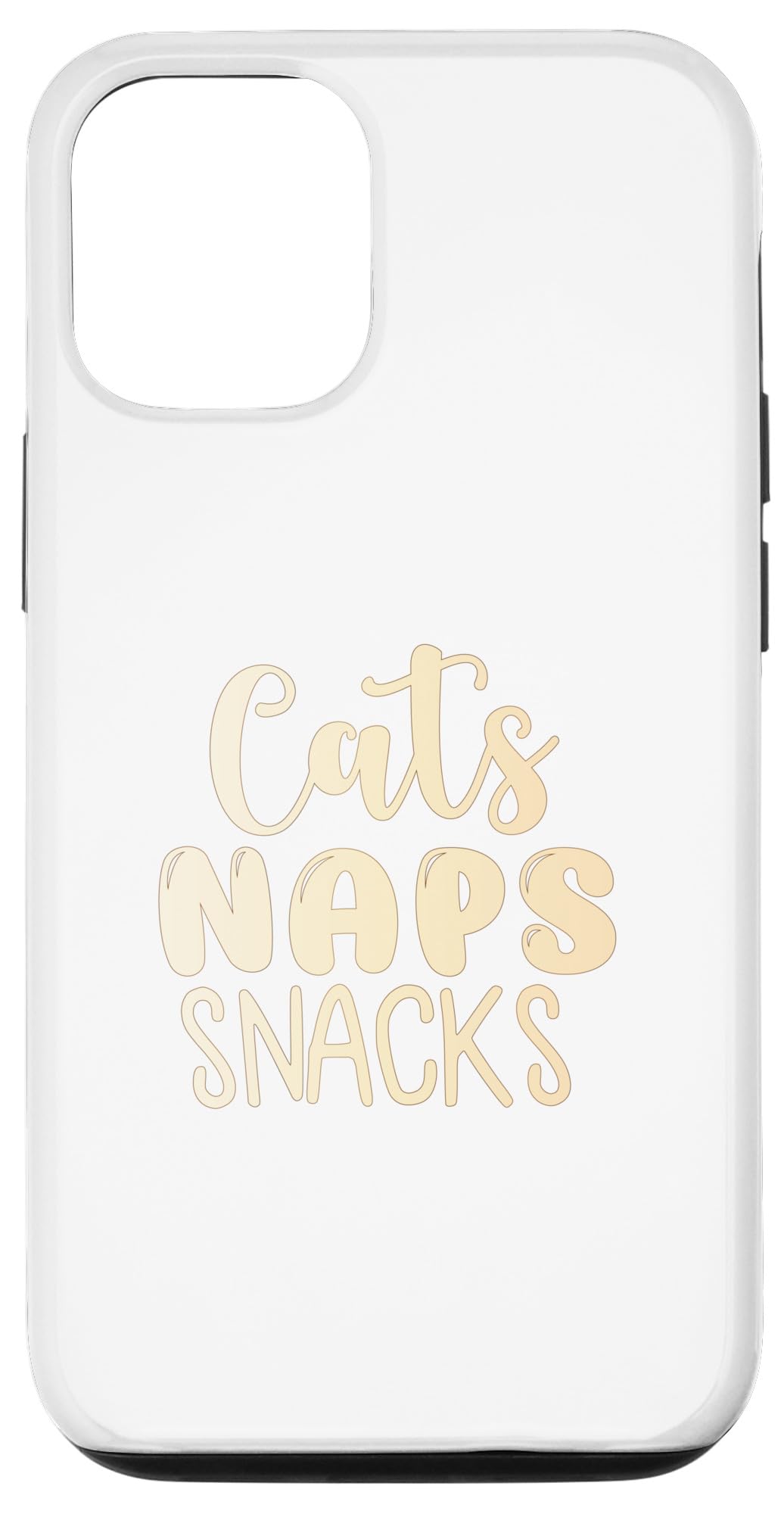 iPhone 13 Cat Naps Snacks cat Lover T Shirt- Cool Cat lover T Shirt Case