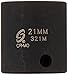 Sunex 321m 3/8-Inch Drive 21-Mm Impact Socket