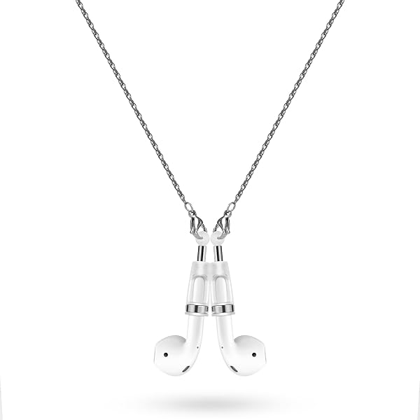 JOJOPANDA Anti-Lost Airpod Chain Holder Lanyard Cord Strap Slide...