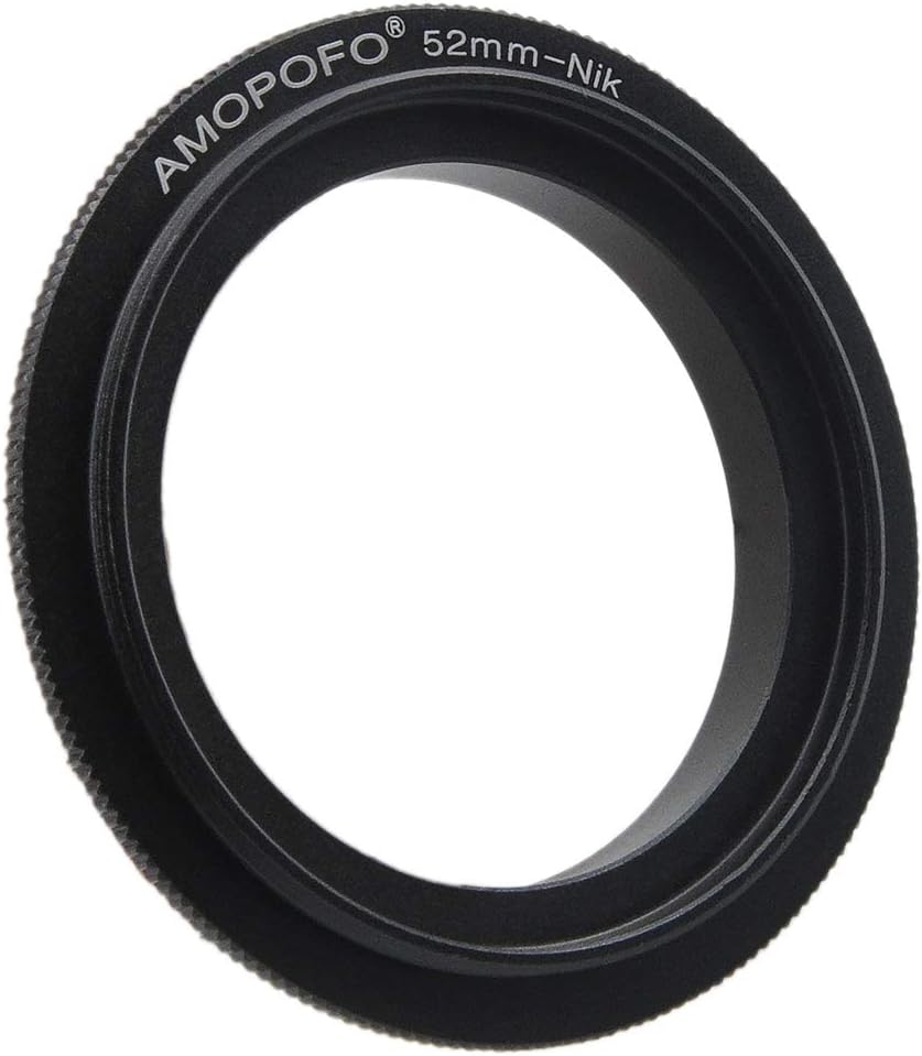 52mm Filter Thread Macro Reverse Mount Adapter Ring, for Nikon D7500 D7100 D7000 D5600 D5200 D500 D90 D810A,D7200 - Image 3