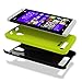 BLU ArmorFlex PC and Silicon Case for Win HD Carrying Case - Retail Packaging - Neon Yellow/ Black