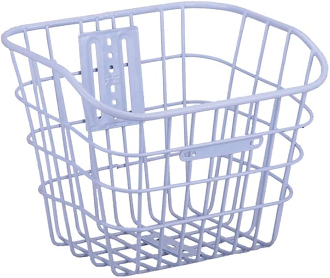 FYLYFolding Bike Basket, Wire Iron FoldUp Detchable Front Rear