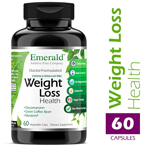 Weight Loss Health - with Green Coffee Bean Extract, Meratrim® & Konjac Root - Helps Reduce Body Fat, Increase Metabolism, Control Appetite - Emerald Laboratories - 60 Vegetable Capsules Weight Loss Health - with Green Coffee Bean Extract, Meratrim® & Konjac Root - Helps Reduce Body Fat, Increase Metabolism, Control Appetite - Emerald Laboratories - 60 Vegetable Capsules