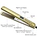 KIPOZI 1 Inch Pro Nano-Titanium Flat Iron,450F Salon High Heat,Anti Frizz LCD Hair Straightener, Dual Voltagethumb 1