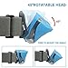 Witmoving LED Headlamp Torch Head with 3 Light Modes Adjustable Angle Headlamp Flashlight AAA Battery Powered Lightweight Bright Headlamp Running, Reading, Hiking, Caving, Camping Headlamp(2Pack)